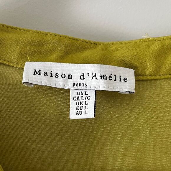 Vibrant Yellow Blouse for Women - Picture 2 of 7